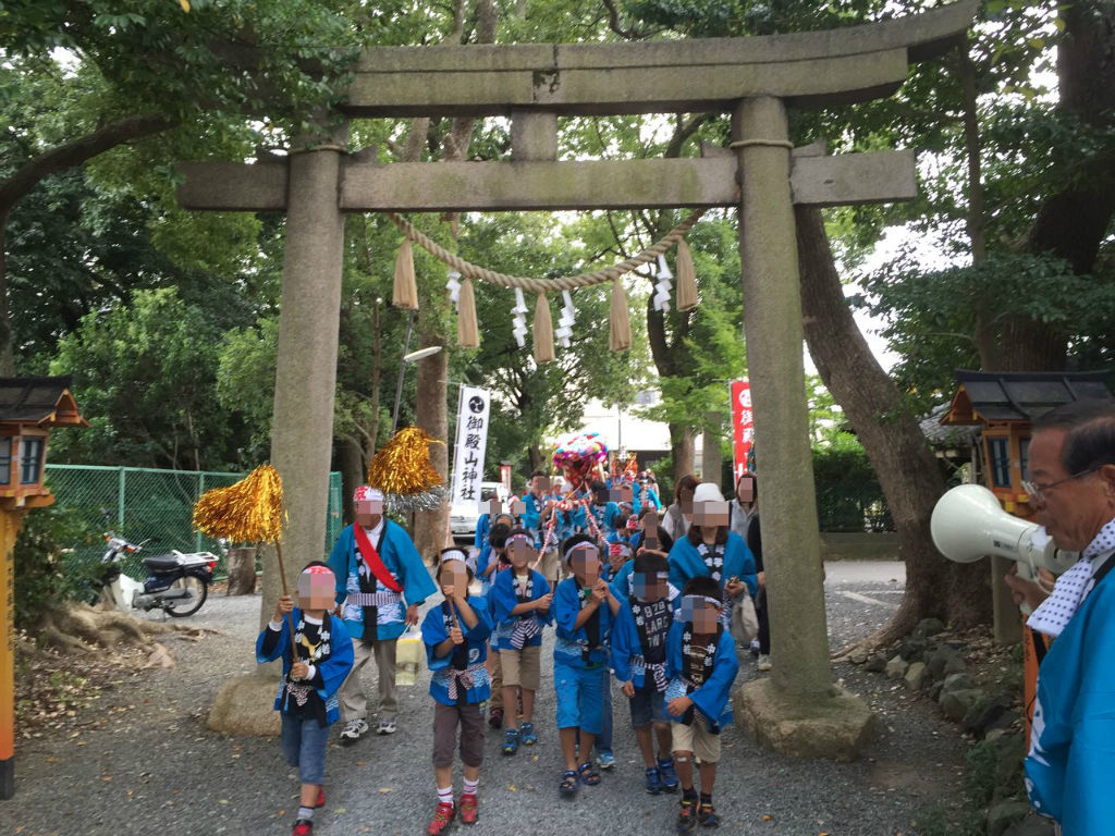 本日 御殿山神社秋祭り宵宮です 渚にまつわるエクストラ