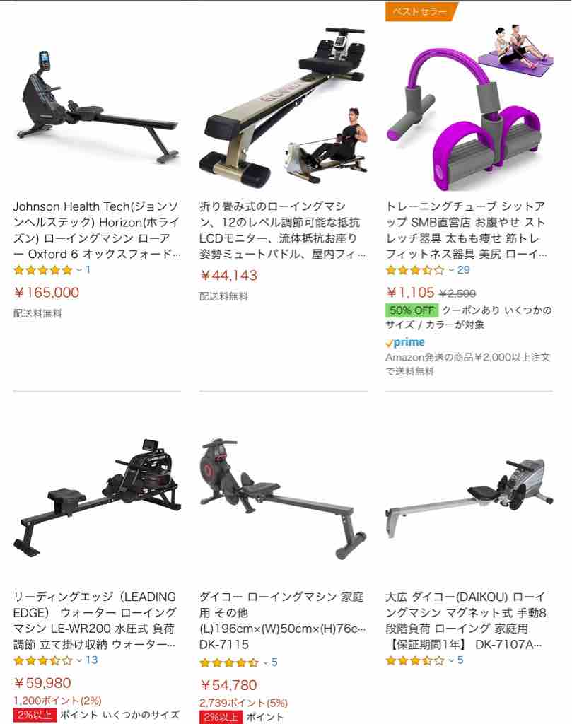 ローイングマシンが欲しい 09 15 アウトドアを遊ぼう キャンプと カヤックと それから登山