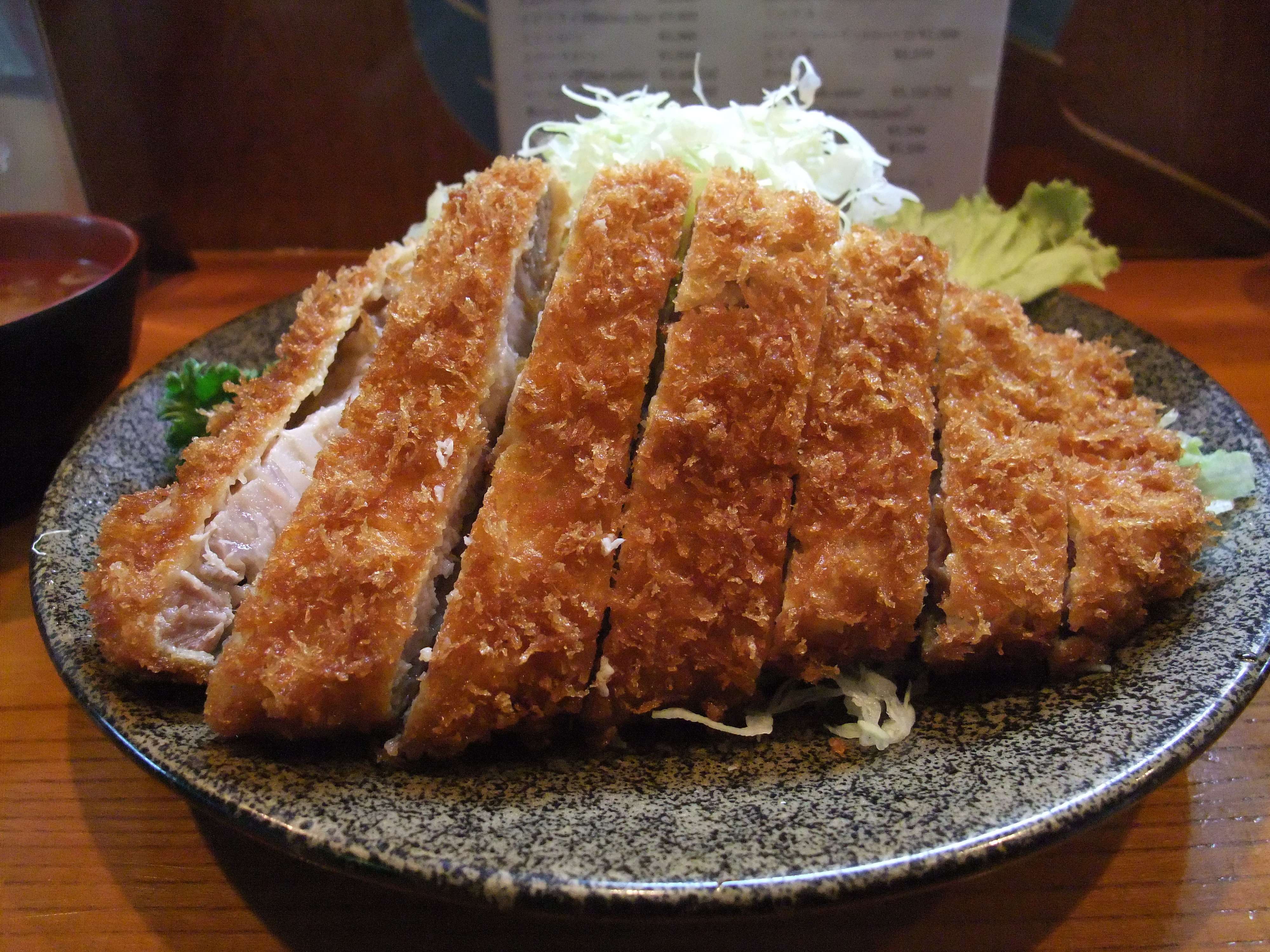 原宿｢とんかつ 福よし｣ 我は偏食を愛す。