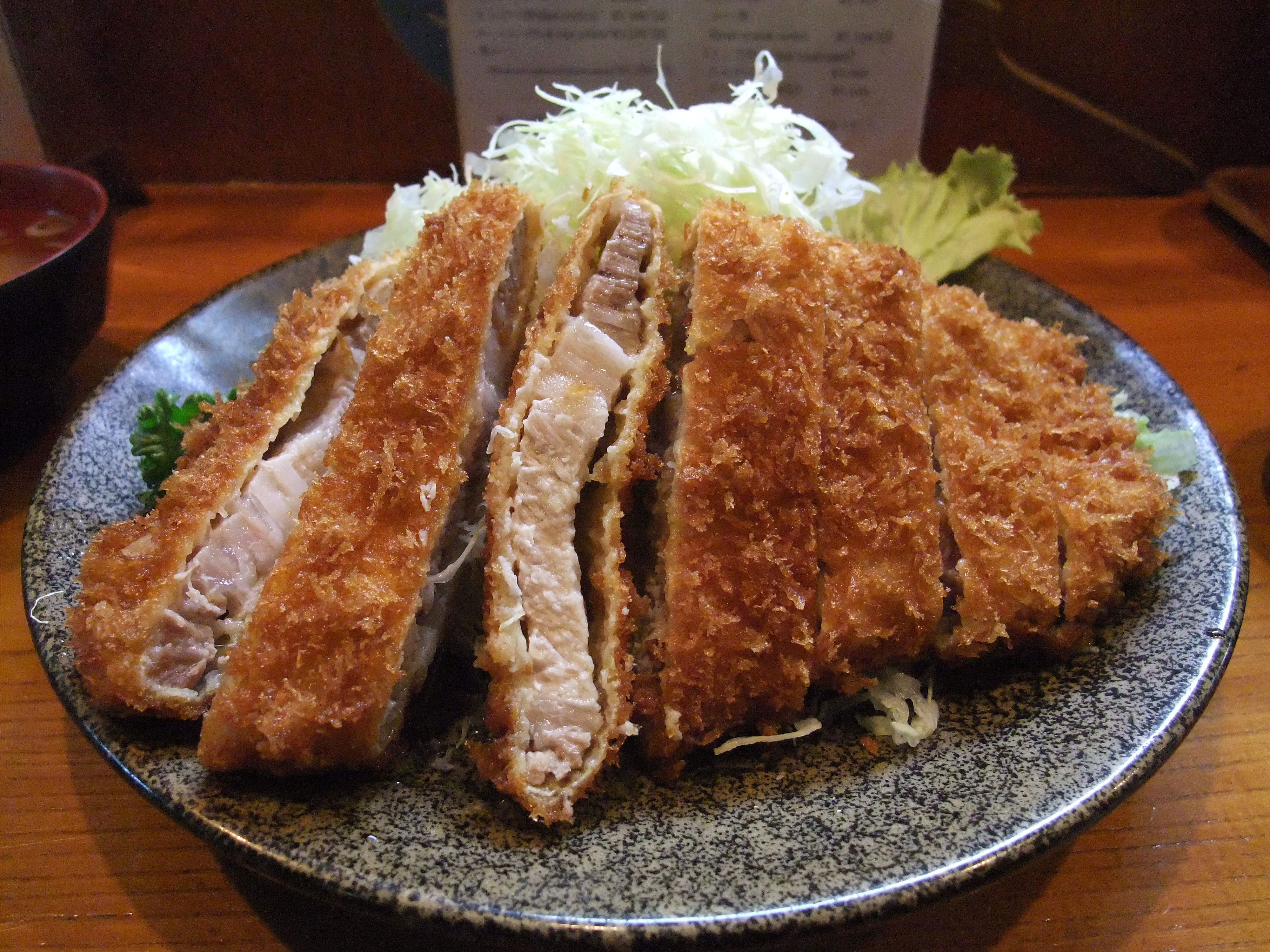 原宿｢とんかつ 福よし｣ 我は偏食を愛す。