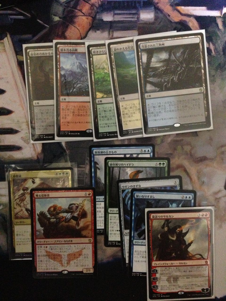 第三十七回】タルキール覇王譚3ボックス開封！フェッチはどのくらい