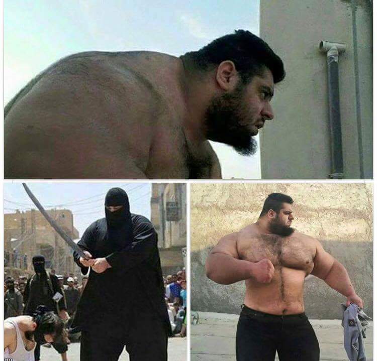 超絶悲報 Isisに化物の恵体が存在した ごぶごぶ速報