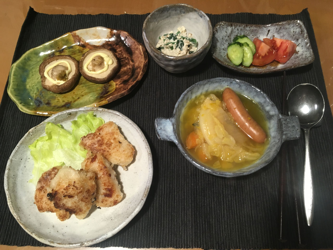 アラフォーおひとりさまの晩飯33 おひとりさまの 今日もご馳走さまでした