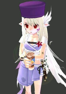 イリヤ帽子付き