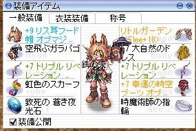 現在の装備