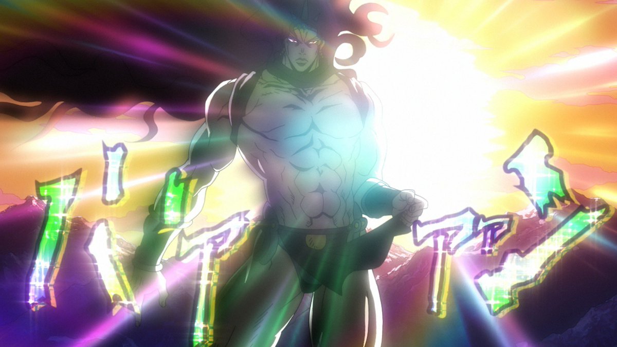 Tvアニメ ジョジョの奇妙な冒険 Bs日テレにて第25話 ゴッド速報