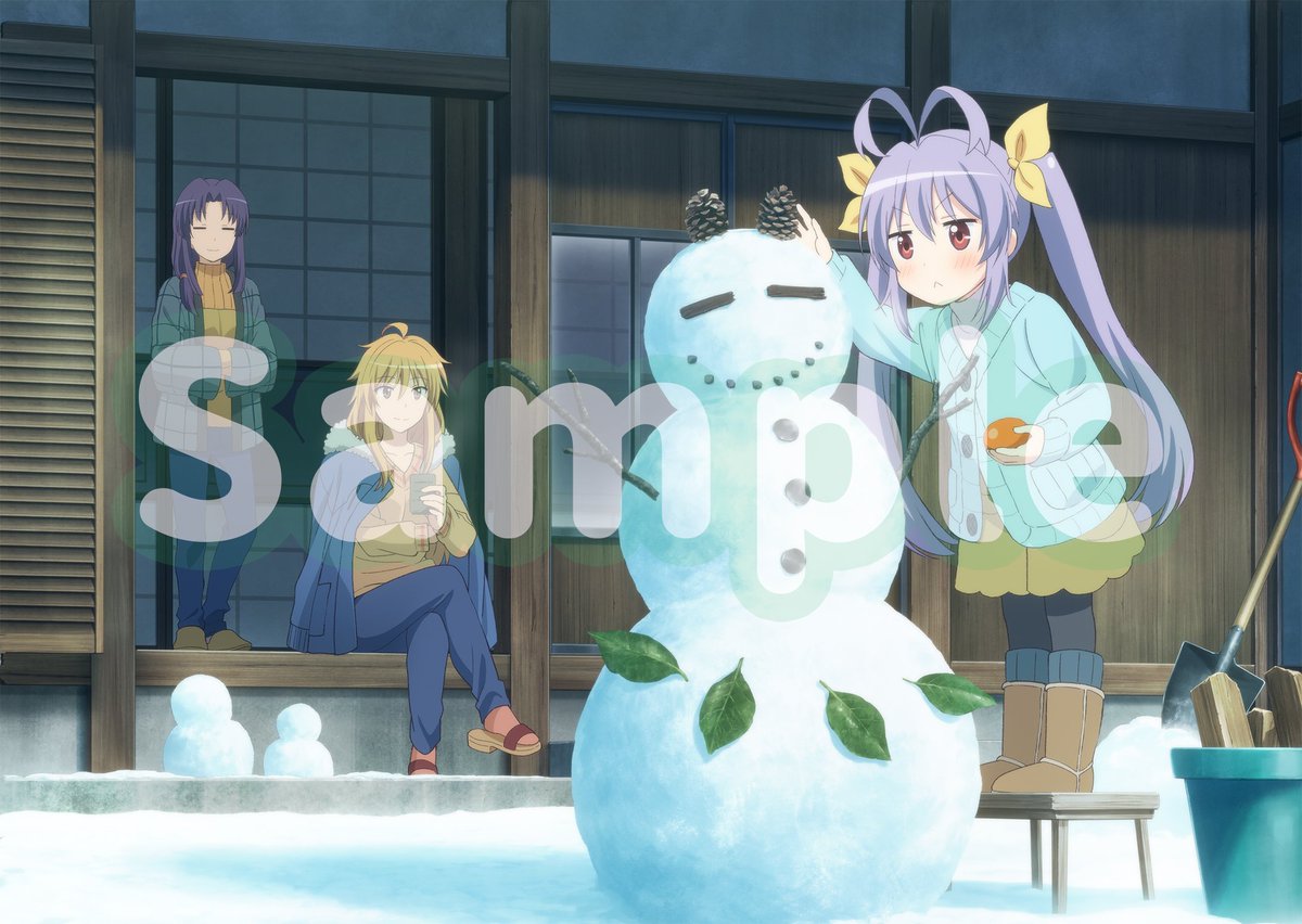 店舗特典紹介なのん ウチが雪だるま作った時の様子な ゴッド速報 店舗特典紹介なのん ウチが雪だるま作った時の様子な ゴッド速報
