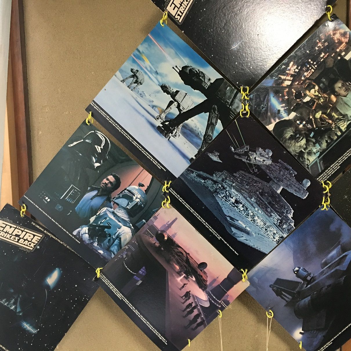 スターウォーズ帝国の逆襲 LPレコード販促用店頭POP ポリドール 