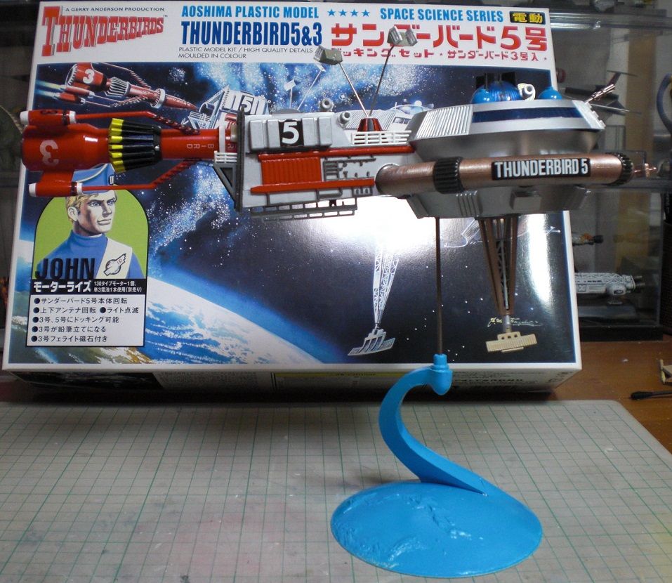 【上品】 ☆送料無料☆ジオラマ サンダーバード「3号5号ランデブー サンダーバード
