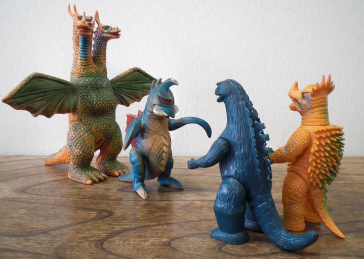 ブルマァク サイボーグ怪獣ガイガン スタンダードソフビ