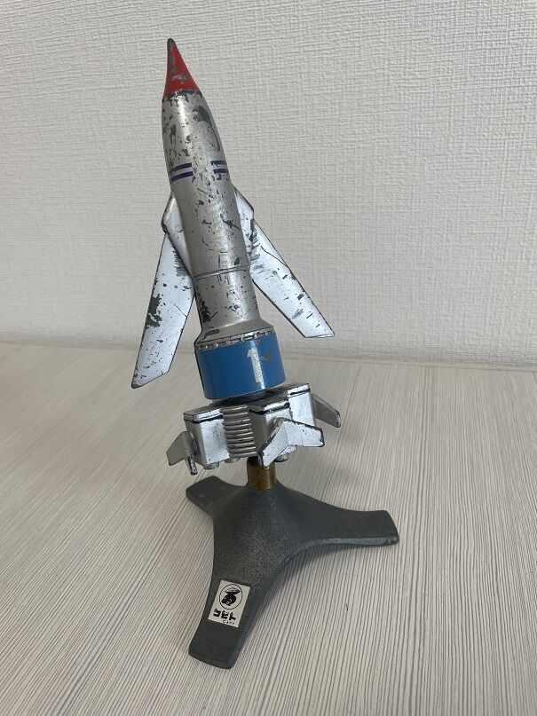 コビトチョコ懸賞品 サンダーバードロケット 合金製サンダーバード1号