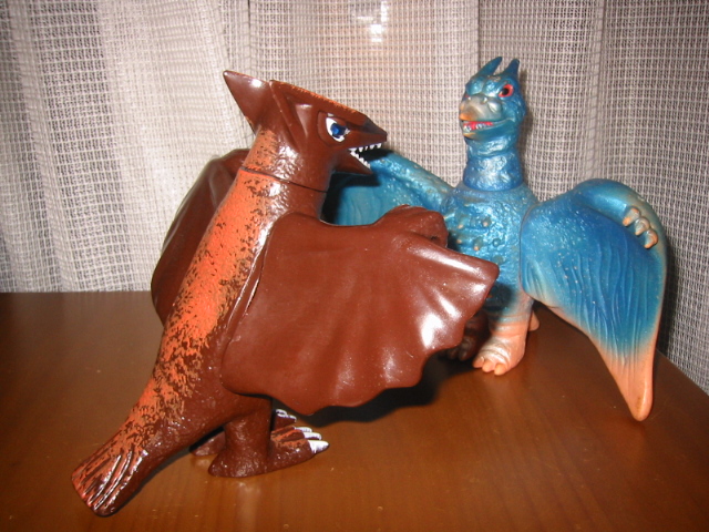 日東科学 ソフビ ギャオス 大怪獣空中戦 ガメラ対ギャオス