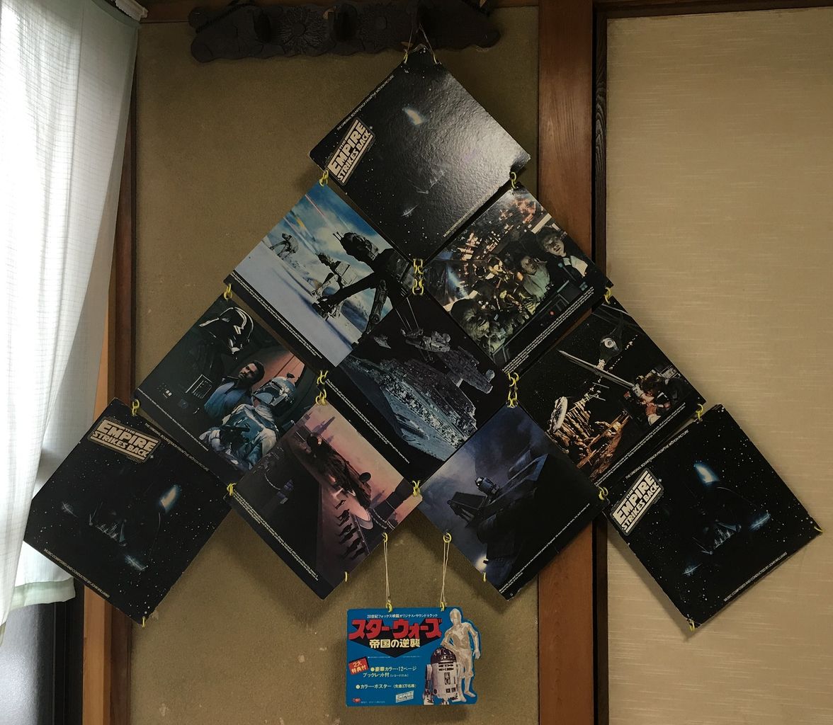 スターウォーズ帝国の逆襲 ｌｐレコード販促用店頭pop ポリドール クラウドベース スペクトラム基地 を作ろう