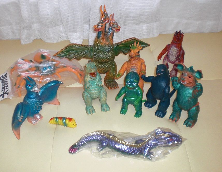 M1号 マンダ アマプロ/マルサン クモンガ そしてソフビ怪獣総進撃