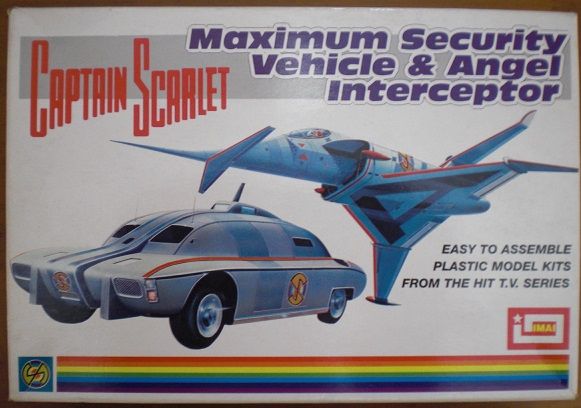キャプテンスカーレット プラモデル レインボーセット シルバーセット イマイ キャプテンスカーレット シルバーセットとレインボー