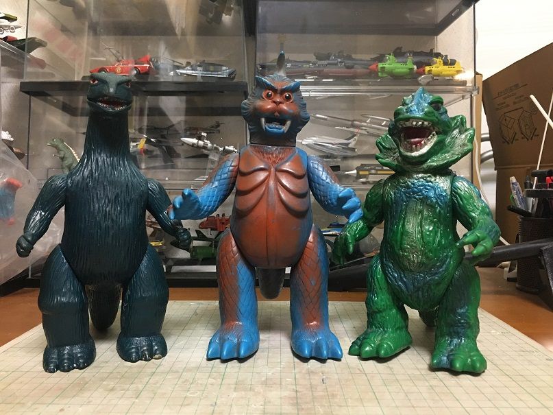 マルサン ゴメス スタンダードソフビ : クラウドベース マルサン ゴメス スタンダードソフビ : クラウドベース