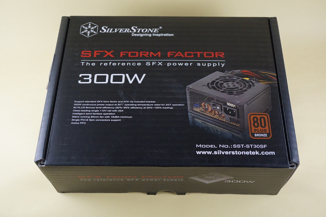 レビュー】300W SFX電源ユニット SilverStone SST-ST30SF : chawanの