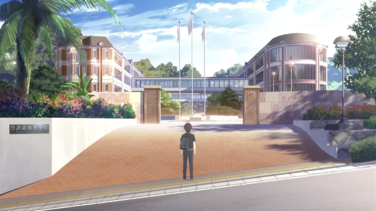 Chawanのたわごと 聖地巡礼 Tari Tari 19 白浜坂高校 通学路
