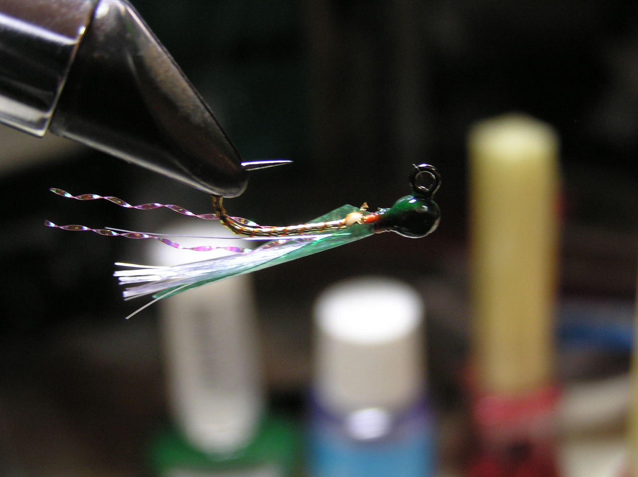 メバリング カブラ風な毛鉤 １ 西中国の沢と海