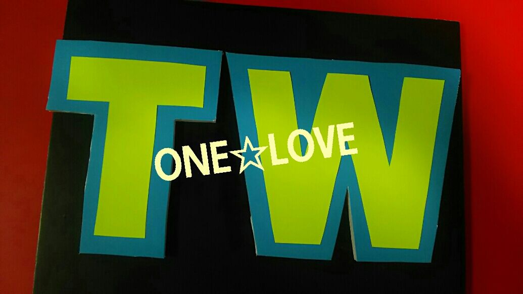 応援ボード作ります one love