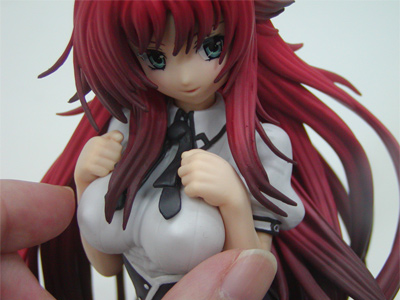 【未開封】 キャラアニ リアス・グレモリー 先輩のおっぱいひとりじめ フィギュア やわらかふにふに を独り占め ハイスクールD×D リアス