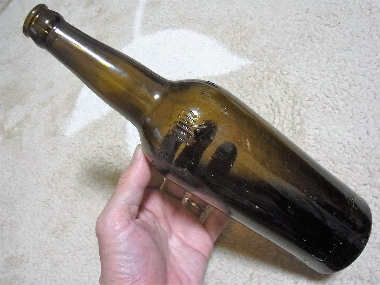 古いビール瓶は語る 古物談義 ～大日本麦酒～ : サルナシの掘り掘り 