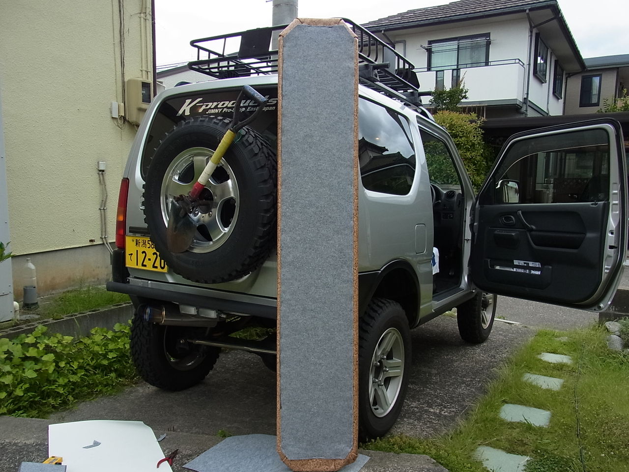 巡検用ベッドを作ろう Jb23ジムニー車中泊用ベッド 砂金掘り 月代式を参考に 自作 サルナシの掘り掘り日記 越後黄金山の砂金を訪ねて