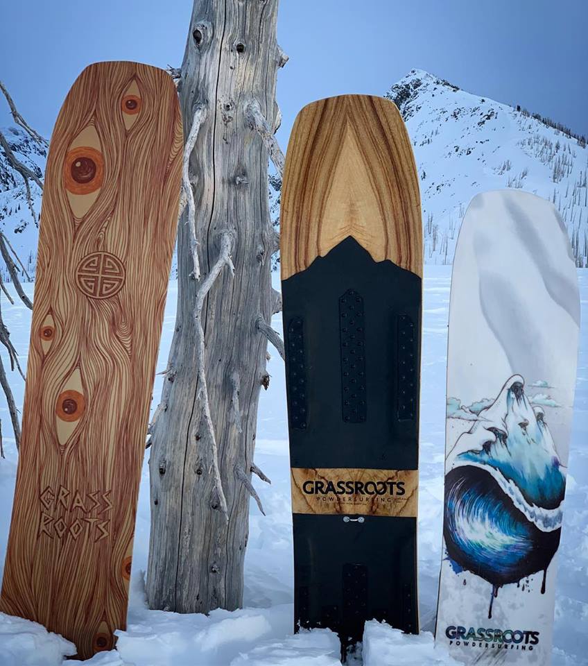 更に値下げしました！Grassroots powsurf グラスルーツ雪板 パウダーサーフィン | RURAL ESCAPE