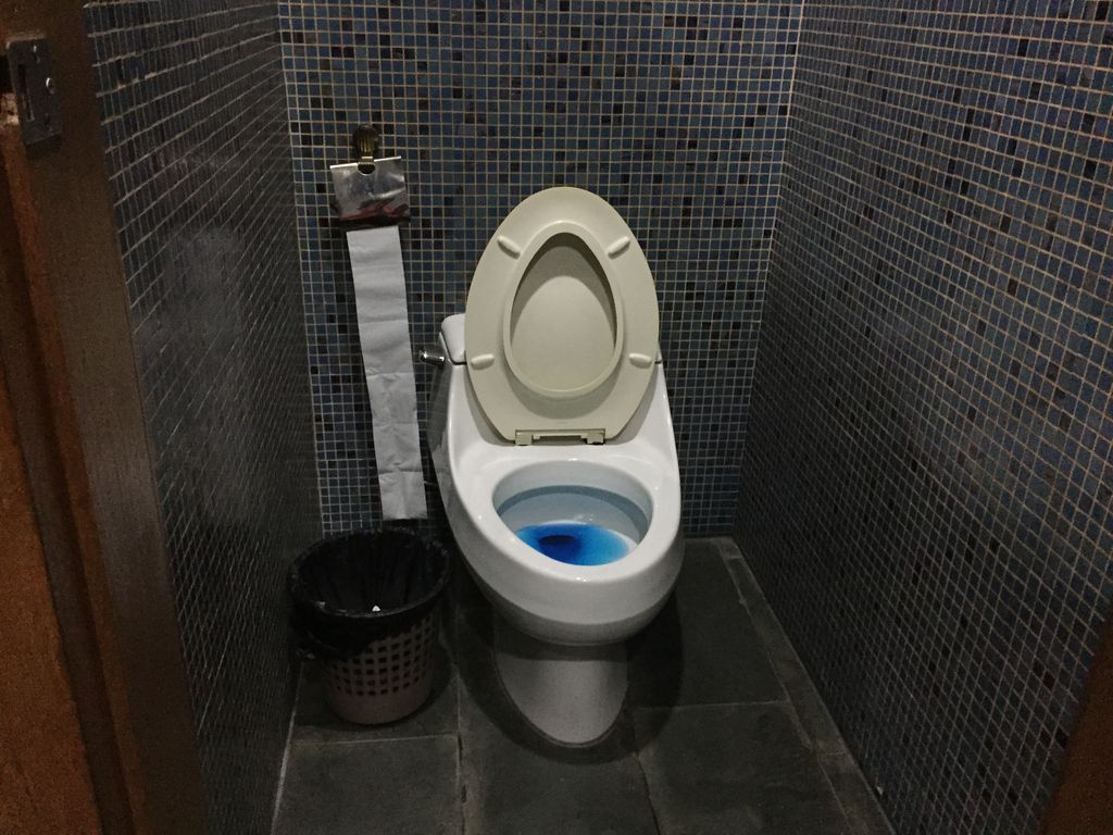 JapanImage 中国 トイレ ゴミ箱