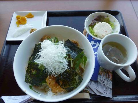 網走ザンギ丼