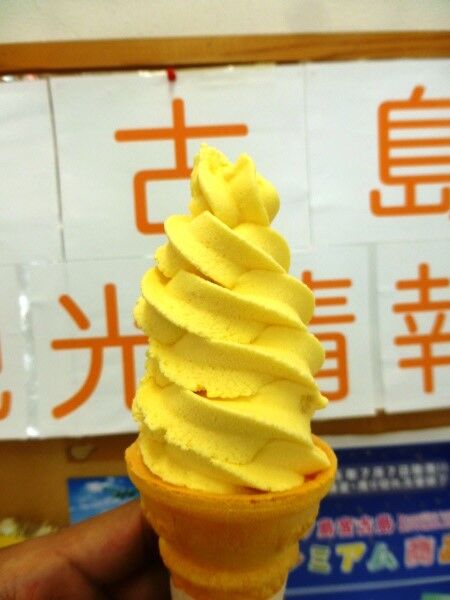 ブルーシールのマンゴーソフト