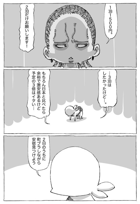 【アフリカ宿迷走】21