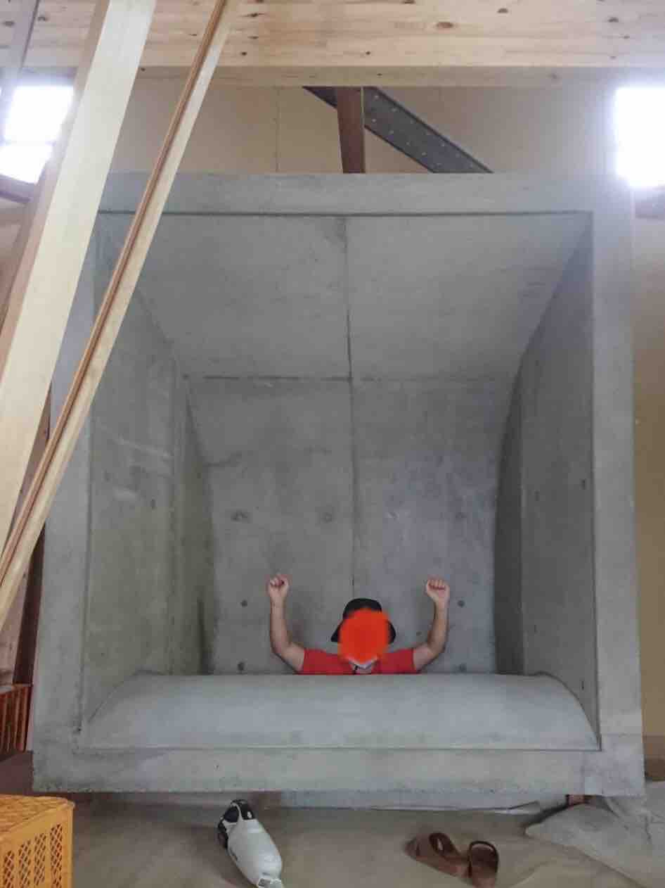 久々に自分でホーンの作業を コンクリートホーンは俺の墓