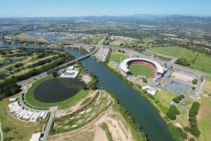 Metricon Stadium Aerial and views of Carrara