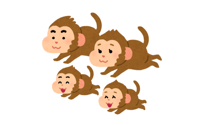 佐賀県多久市で「猿の大群が歩いている」と110番通報