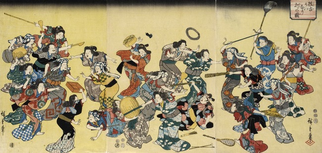 昔の日本の風習「離婚して即再婚すると元妻軍団が家に攻めてくる」