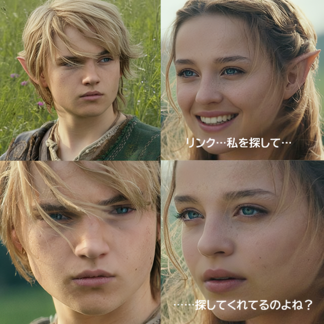 【悲報】実写版ゼルダ、もうあのミーム画像が作られてしまう
