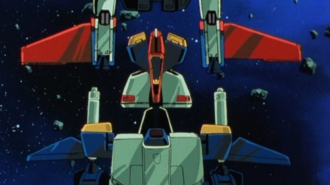 ZZガンダム！3機の戦闘機が合体変形してMSになります！