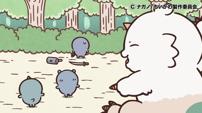 アニメちいかわ、あのこ討伐回