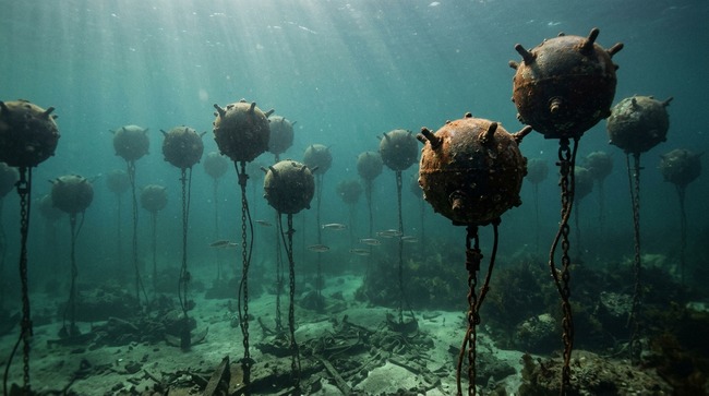 【悲報】イラン、ホルムズ海峡のどこに機雷を撒いたか分からなくて完全再開無理そう????