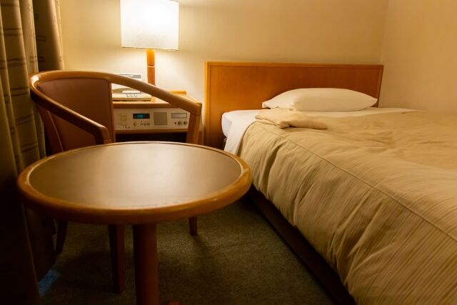 ビジホでテレビを眺める時間……