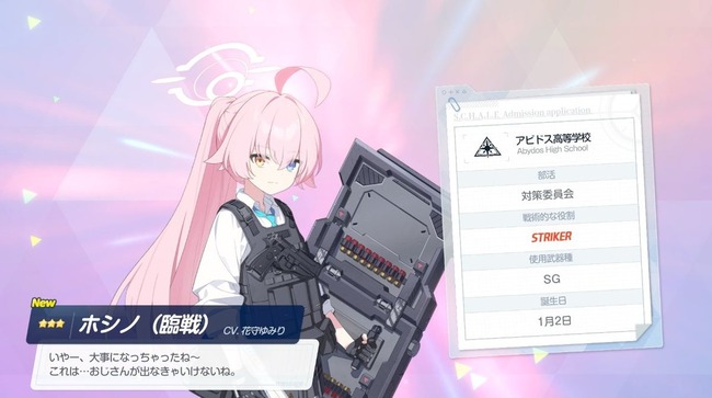 【ブルアカ】臨戦ホシノ可愛いけどなんか重いよ…