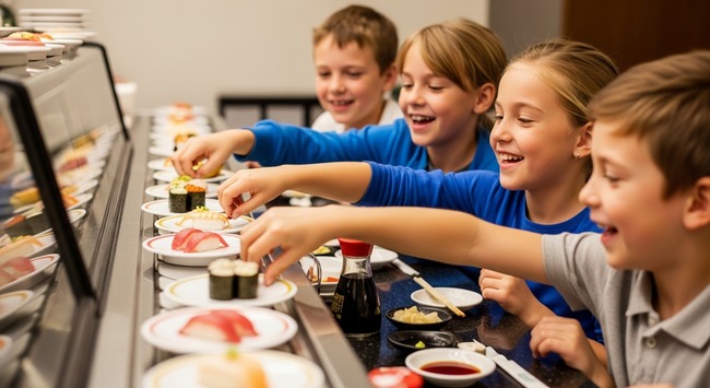 【悲報】アメリカで寿司ガキが社会問題化