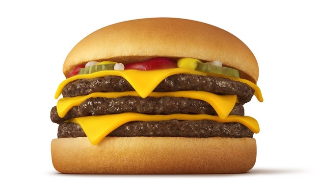 【画像】こいつはトリチ。ストリートファイターのケンをイメージして作られたバーガーだ