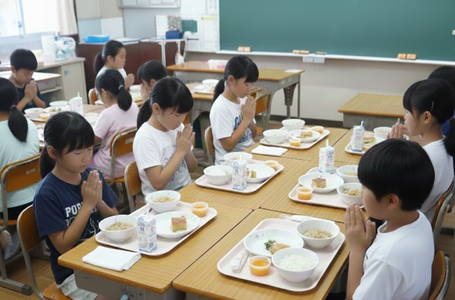 食事前の「いただきます」が国民に浸透したのは明治以降と判明　きっかけは学校給食