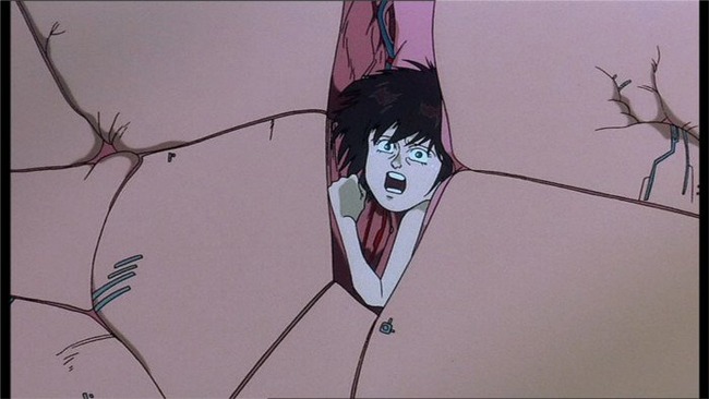 AKIRAの最後らへんに押しつぶされる女の子