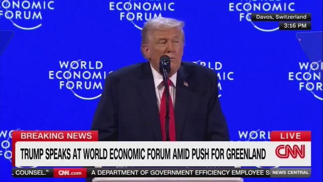 【悲報】 トランプ大統領、演説でグリーンランドとアイスランドを何回も間違える