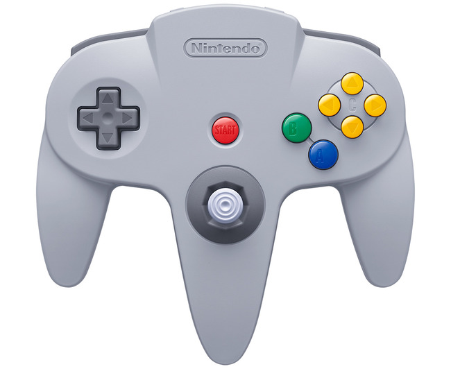 ニンテンドー64のコントローラのレフトポジション、誰も使ったことがない