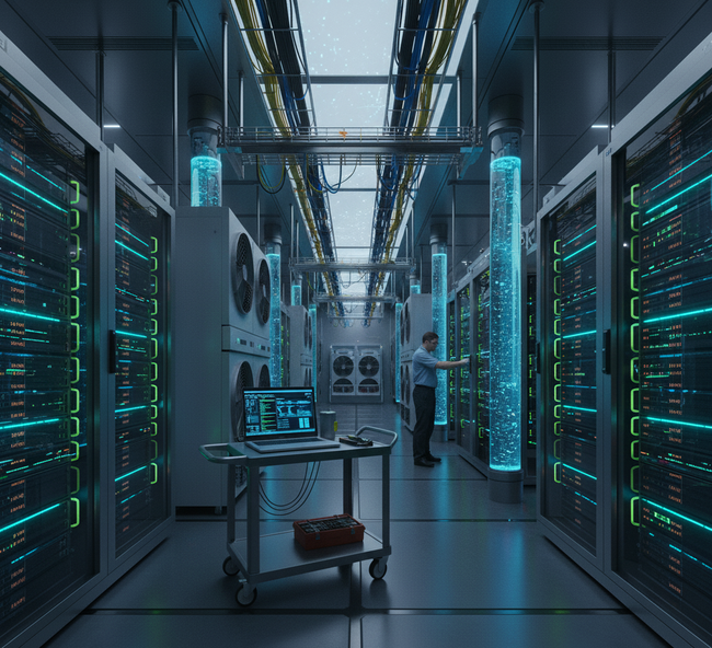 【悲報】AIデータセンター、稼働に660億リットルの冷却水が必要