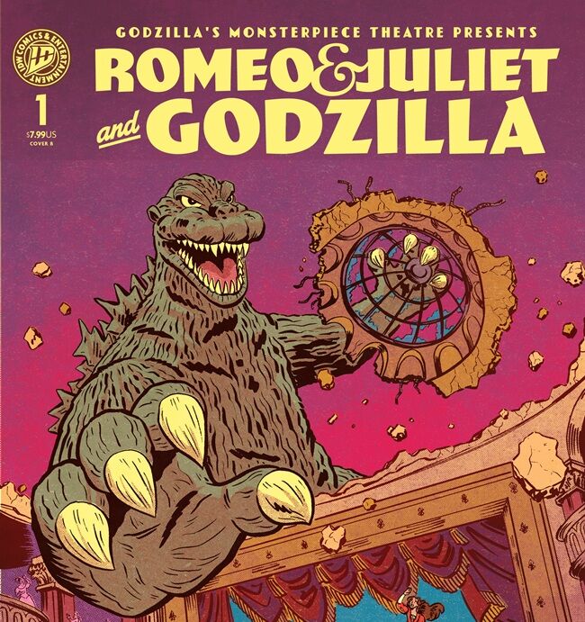 ゴジラ公式「ロミオとジュリエットにゴジラをひとつまみっと…ｗ」